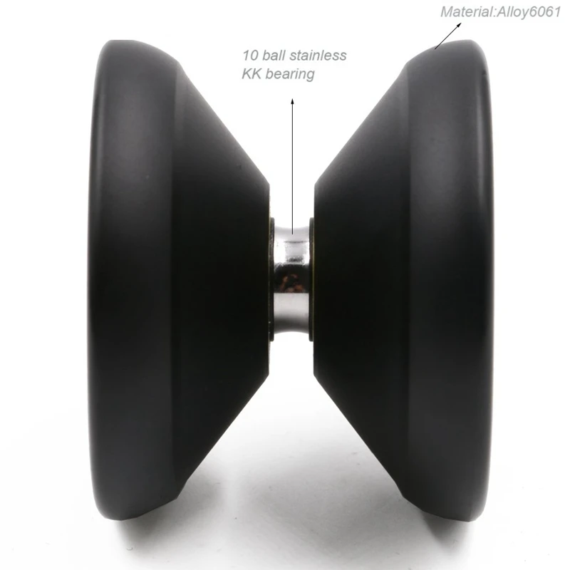 Magic yoyo Y01 Yoyo s Node Pro профессиональный сплав Yoyo-Yos не реагирующий (черный) | Игрушки и