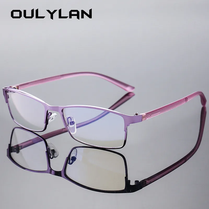 Очки для чтения Oulylan в винтажном стиле мужчин и женщин аксессуар прозрачный с