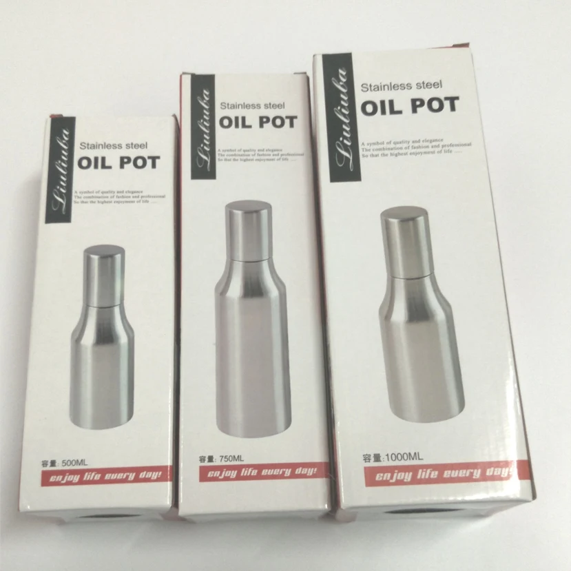 1 шт. 1000 мл Нержавеющая сталь герметичная капель эфирного масла горшок с пищевым