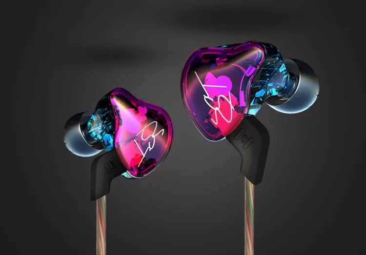 Оригинальные KZ ZST 1DD+ 1BA гибридные наушники-вкладыши HIFI DJ Monito спортивные наушники для бега наушники-вкладыши два цвета