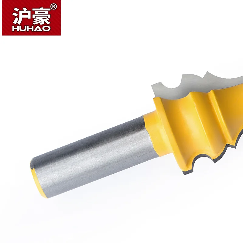 

HUHAO 1pc 1/2" Shank Woodworking Slotted Trimming Router Bits Milling Cutter CNC Tool For Wood Pattern Carving Cutter