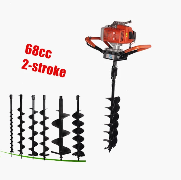 Хорошее качество портативный шнек буровая установка для забора небольшой земли