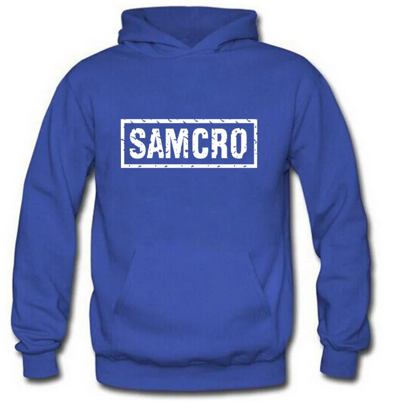 SOA Сыны Анархии ребенка Новая мода SAMCRO для мужчин Спортивная толстовка с