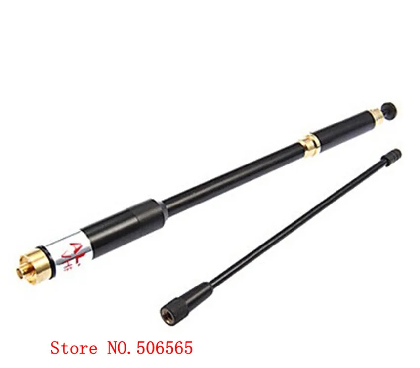 Honghuismart AL 800 VHF/UHF Dual band с высоким коэффициентом усиления SMA женский антенна для KENWOOD