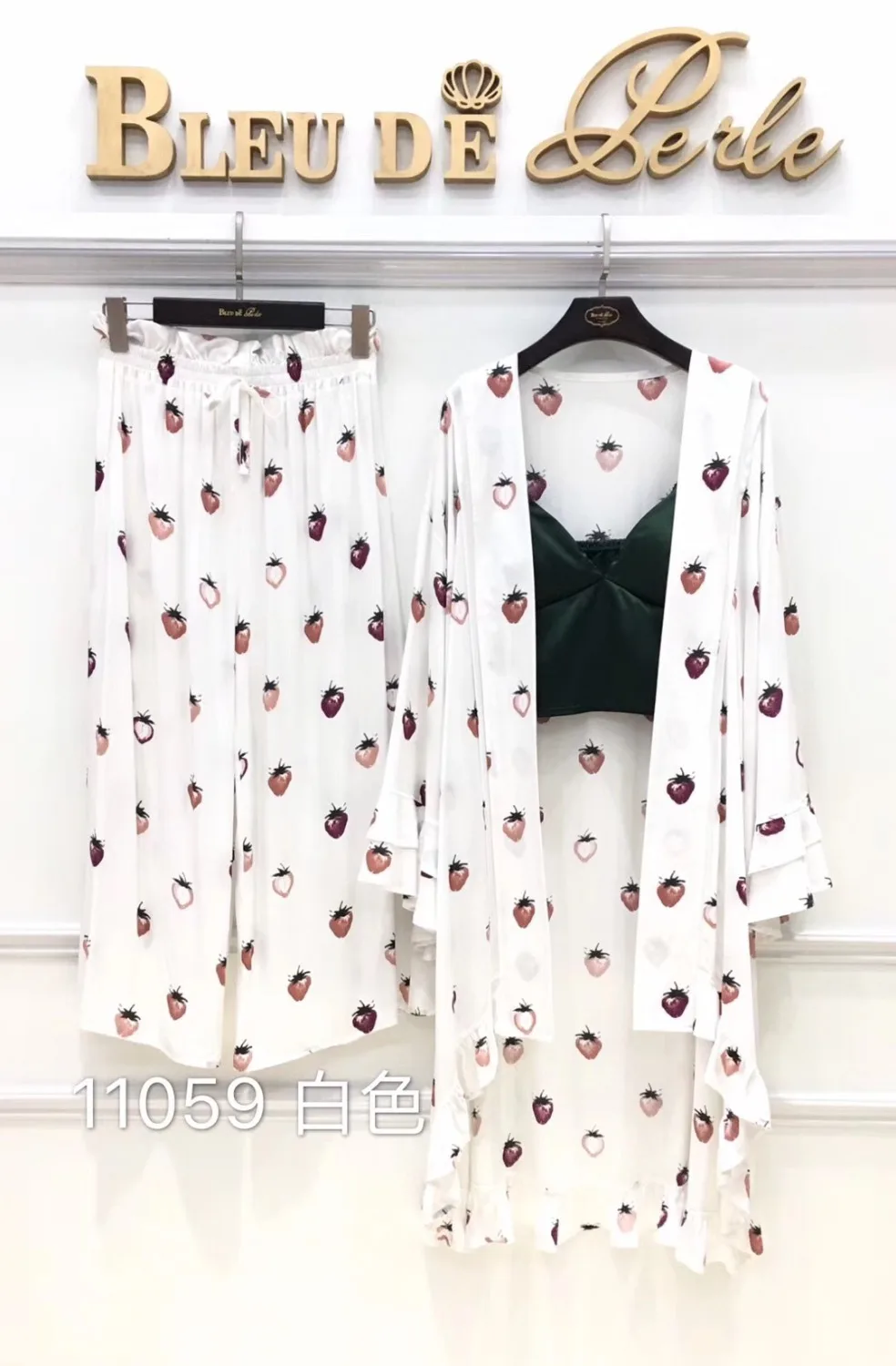 Женская пижама ночная рубашка комплекты из 3 предметов одежда пикантная для сна