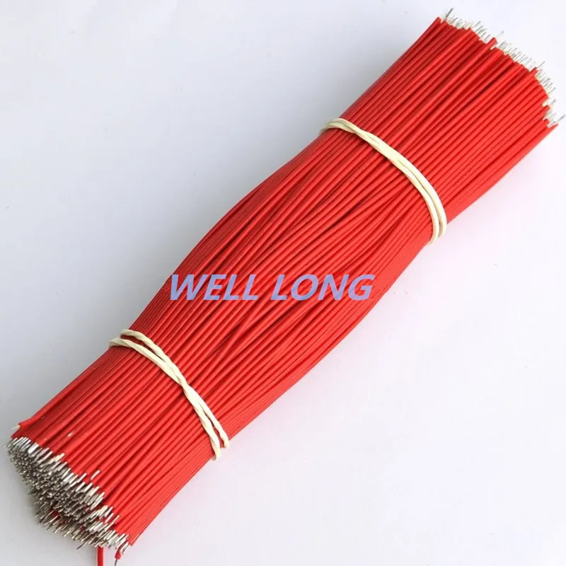 (100 шт./лот) Красный провод 150 мм UL 1007 26AWG кабель.|red wire|26awg wirewire red |