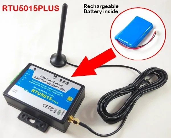 GSM реле открывания ворот RTU5015 Plus дистанционное управление доступом резервная