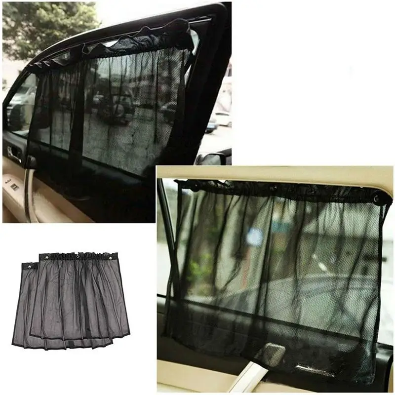 2 шт. сетчатые занавески на окна автомобиля с присосками|Козырьки для ветрового