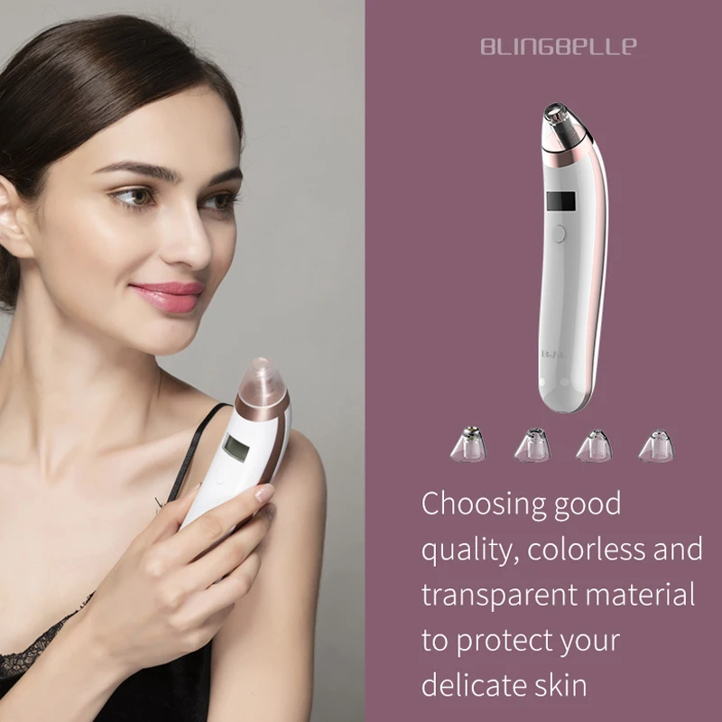 BlingBelle вакуумный угрей для удаления акне всасывающая машина пор пылесос Usb