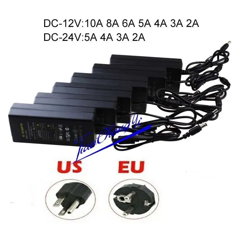 AC100 245V к DC 12V/24V 2A 10A адаптер питания переключатель для полосы|Светодиодные ленты| |