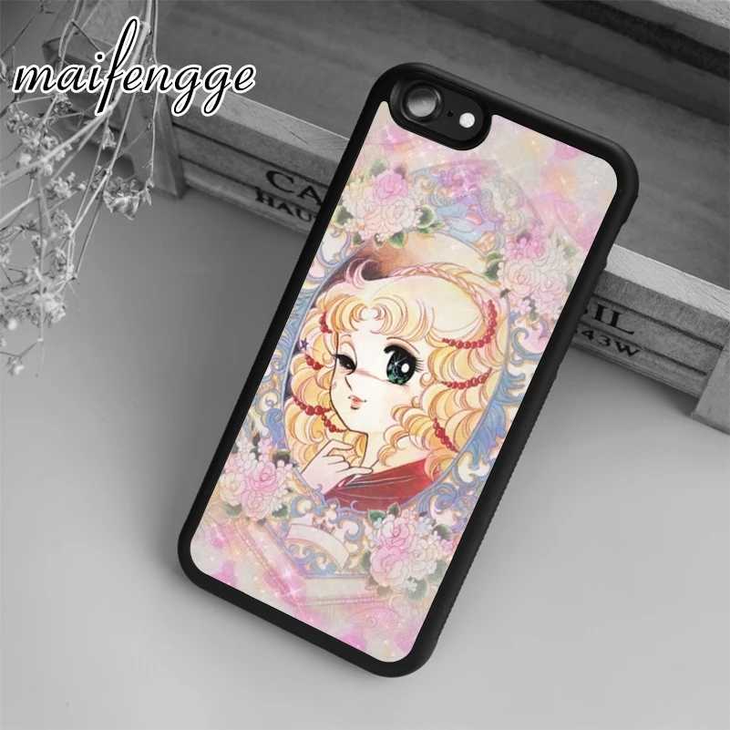 Maifengge Черный Аниме Манга конфеты чехол для iPhone 5 6 6s 7 8 plus X XR XS max 11 12 Pro Samsung Galaxy S7edge S8