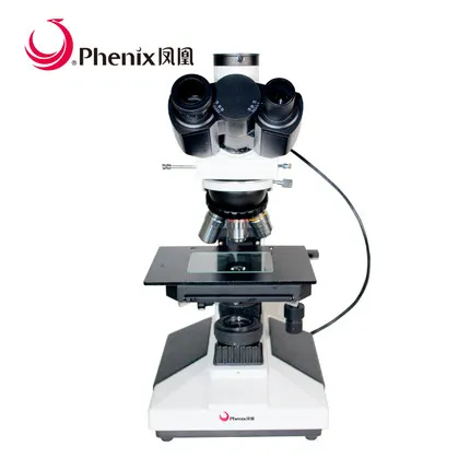 Микроскоп Phenix 50x 600x Тринокулярный проводниковый металлургический микроскоп для