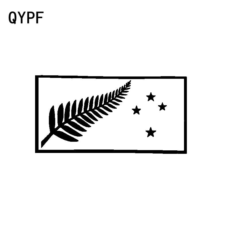 QYPF 14 5 см * 7 4 модный стикер для автомобиля с флагом новой Zealand украшение