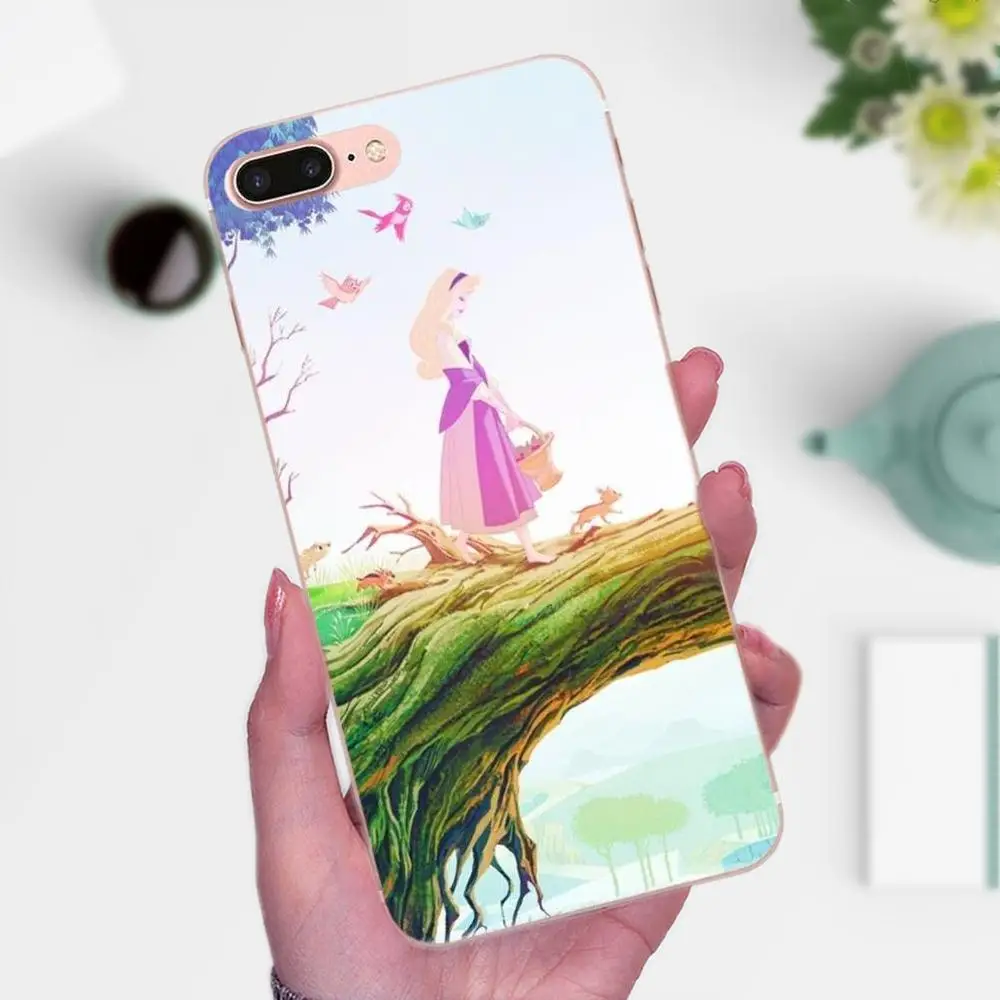 Для Huawei P7 Honor 4C 5A 5C 5X 6 6C 6A 6X 7 7X 8 9 V8 V10 Y3II Y5II Y6II G8 Play Lite ТПУ чехол Спящая красавица