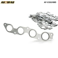 10pcslot stainless steel exhaust manifold header gasket for toyota 1 5l 1nz fe 1nz fxe 00 04 af cgq169d