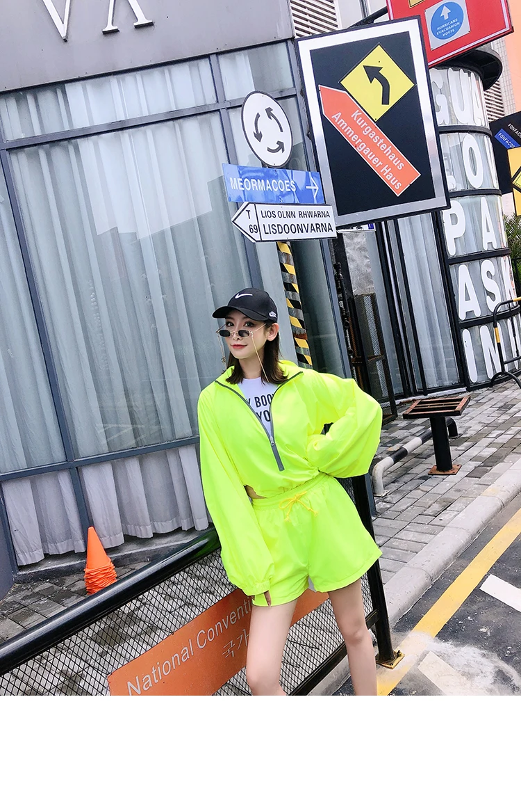 Для женщин Мода с длинным рукавом солнце защитная одежда комплект Однотонная