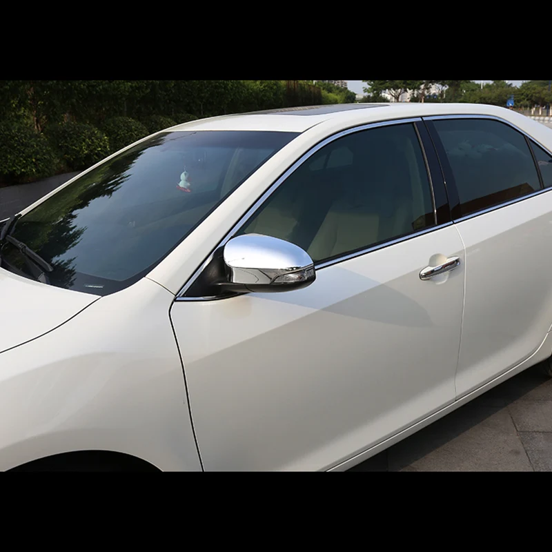 ABS chrome For TOYOTA C-HR CHR 2017 2018 Accessories decoration Rear view Rearview Side glass Mirror Cover trim sticker frame | Автомобили