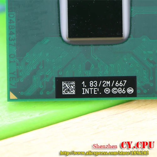Бесплатная доставка intel cpu ноутбук Core 2 Duo T5600 ЦП 6 м разъем 479 кэш/1 83