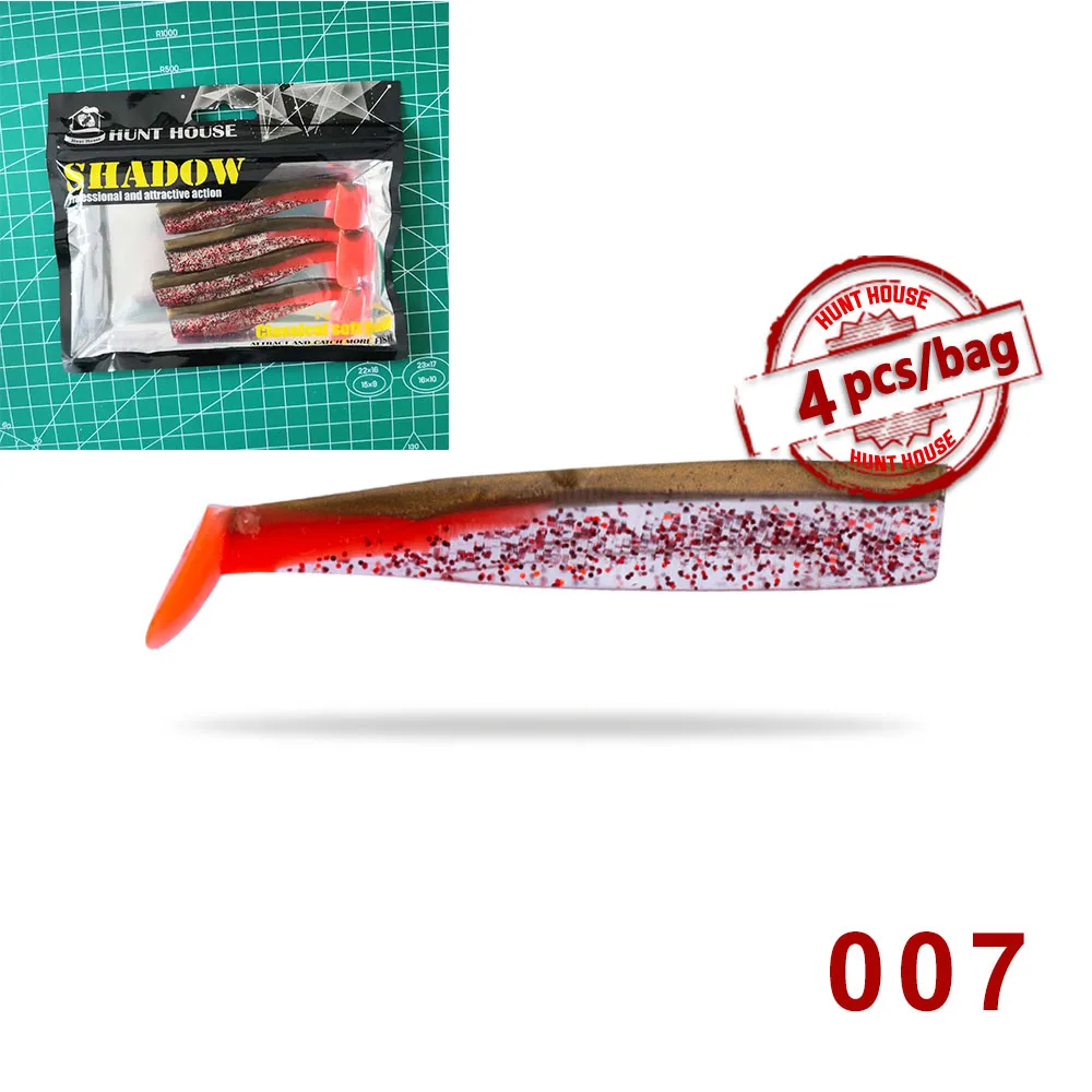 Body-007 Hunthouse black minnow easy shinner свинцовая джиг головная Мягкая приманка pescar leurre для рыбалки бас 25 г 40 г 60 г 90 г 120 г стиль - Цвет: Body-007