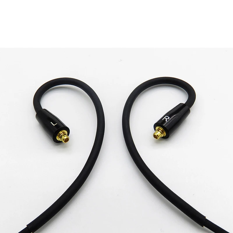DIY MMCX кабель для Shure SE215 SE535 SE846 SE315 SE425 UE900 наушники гарнитура с регулятором