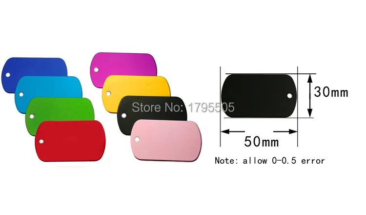 Wholesale 100 pcs Cat ID Tag Double Sides Bone Shape Personalized Dog Cat Puppy Tags Customized Cat Pet Name ID Plate Tags