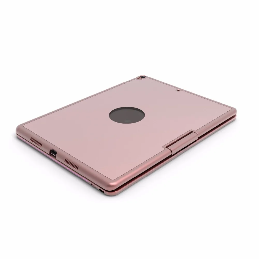 Чехол для iPad Pro 10,5 вращение на 360 градусов 7 цветов подсветка Беспроводная Bluetooth клавиатура чехол для iPad Air 3 10,5
