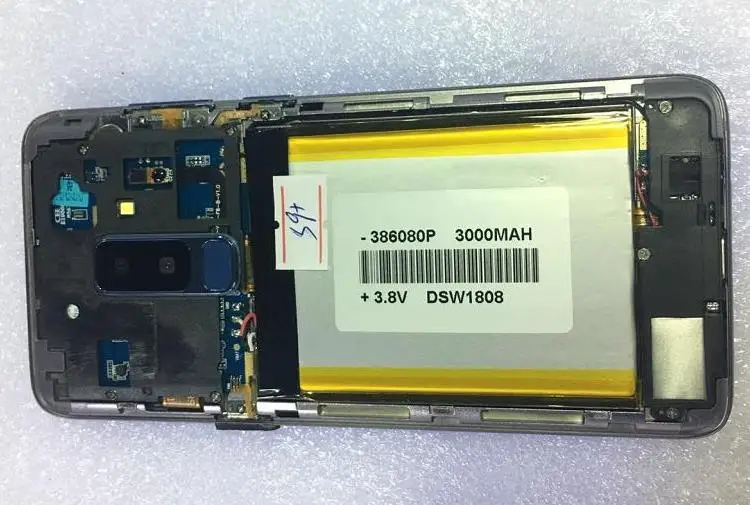 ZHIZU 386080P 3,8 V 3000mAh 3 провода перезаряжаемый литий-полимерный литий-ионный аккумулятор для китайского клона MTK S9+ andorid телефон