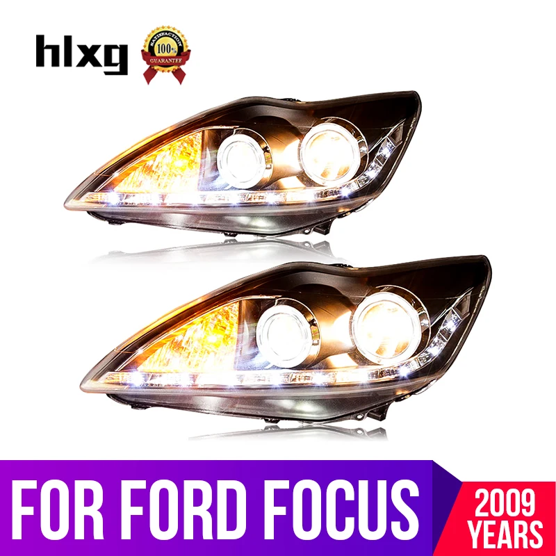 Hlxg автомобили для Ford Focus Автомобильные фары в сборе 2009 год HID Bi Xenon объектив
