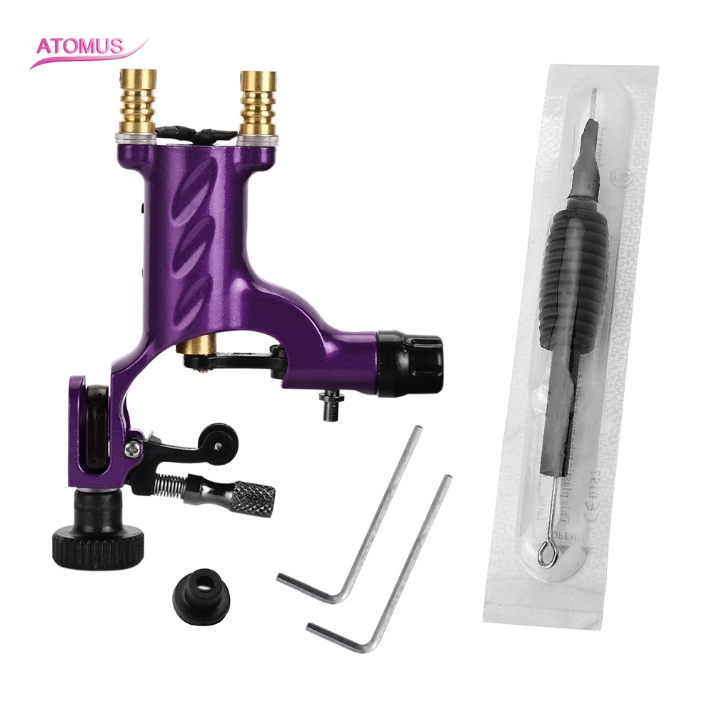 

ATOMUS Rotary Tattoo Machine Dragonfly Tattoo Shader Disposable Motor Gun Permanent Makeup Machines Kits Supply For Artists
