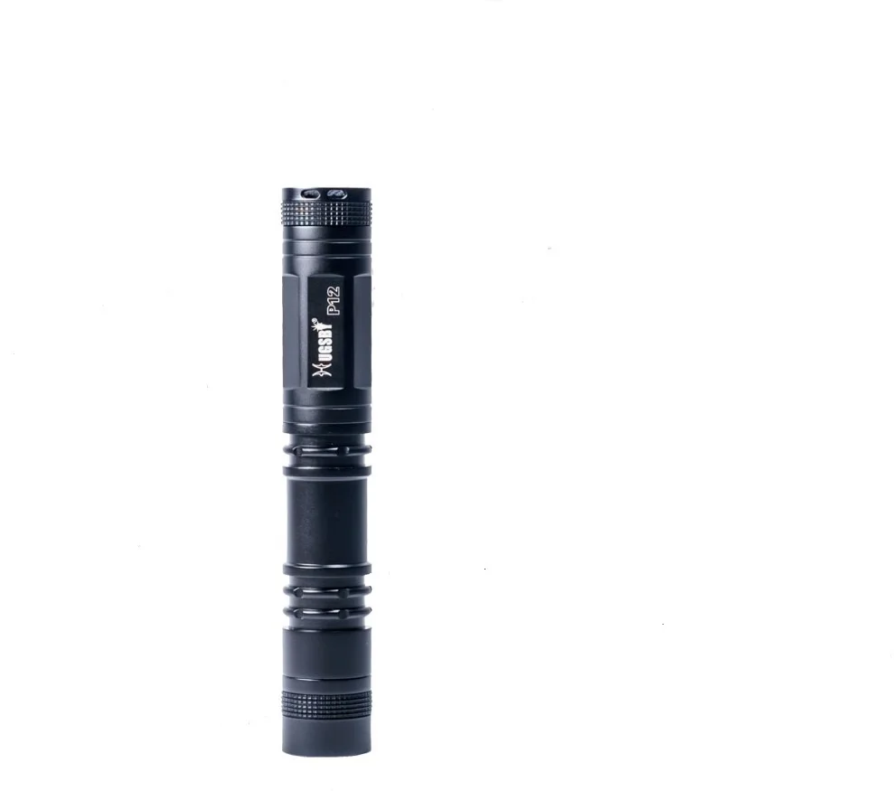 Hugsby P12 мини ручка водонепроницаемый фонарик Cree XRE2-Q5 Linterna Led 1 * CR123/16340/AA заряда