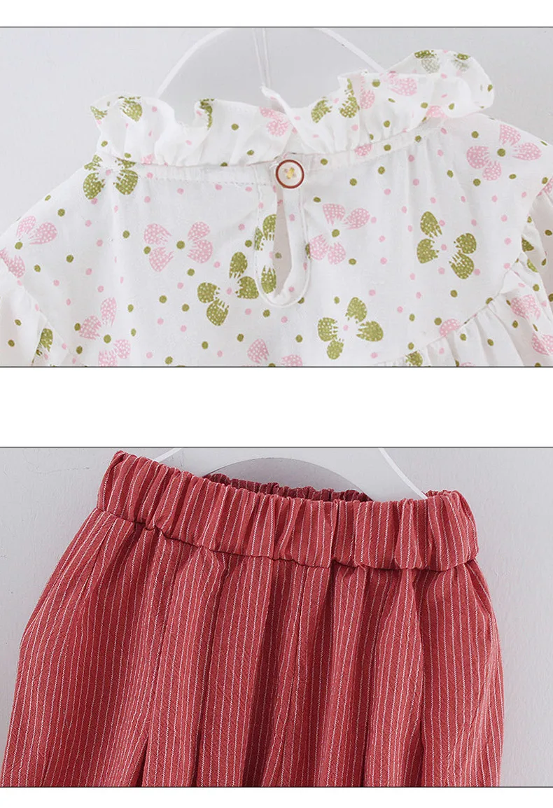 Модная весенняя одежда для маленьких девочек meisjes kleding топ с длинными рукавами и