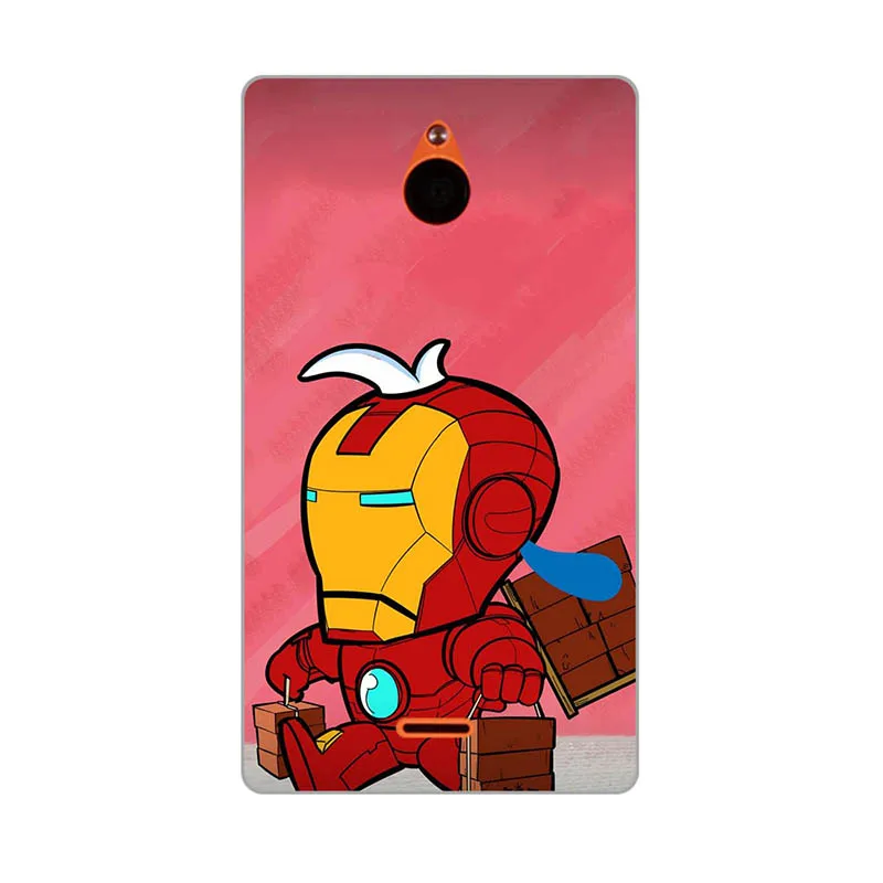 M108 Чехол для Nokia X2 X2DS Dual SIM RM-1013 задняя крышка цветок Coque пластик напечатанный Кот Сова чехол для телефона с рисунком в виде животного для Nokia X2 - Цвет: M108