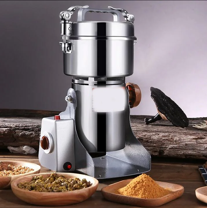 Multifunction Swing Type Electric Grain Grinder 800G Herb Pulverizer Automatic Food Powder Mill Grinding Machine 110V 220V