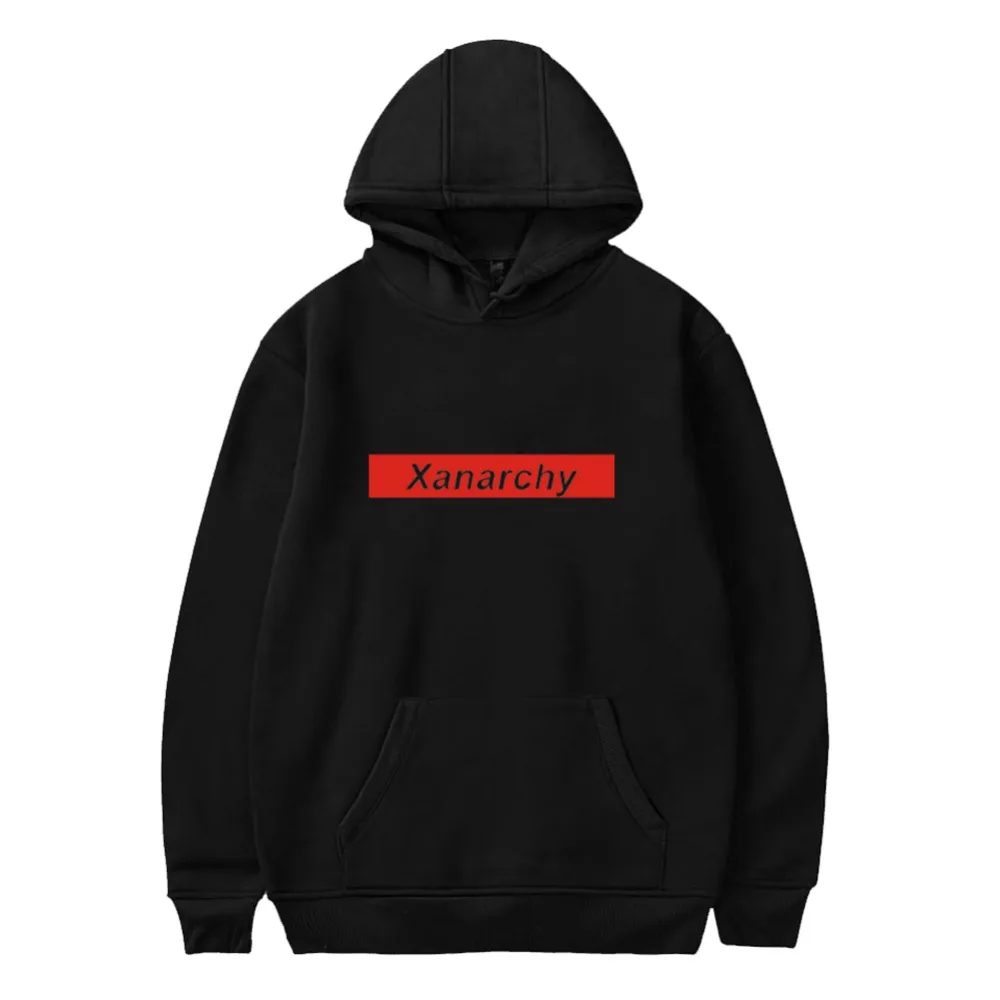 Толстовка Lil Xan Xanarchy для женщин и мужчин унисекс Повседневный свитер 2XS 4XL уличная