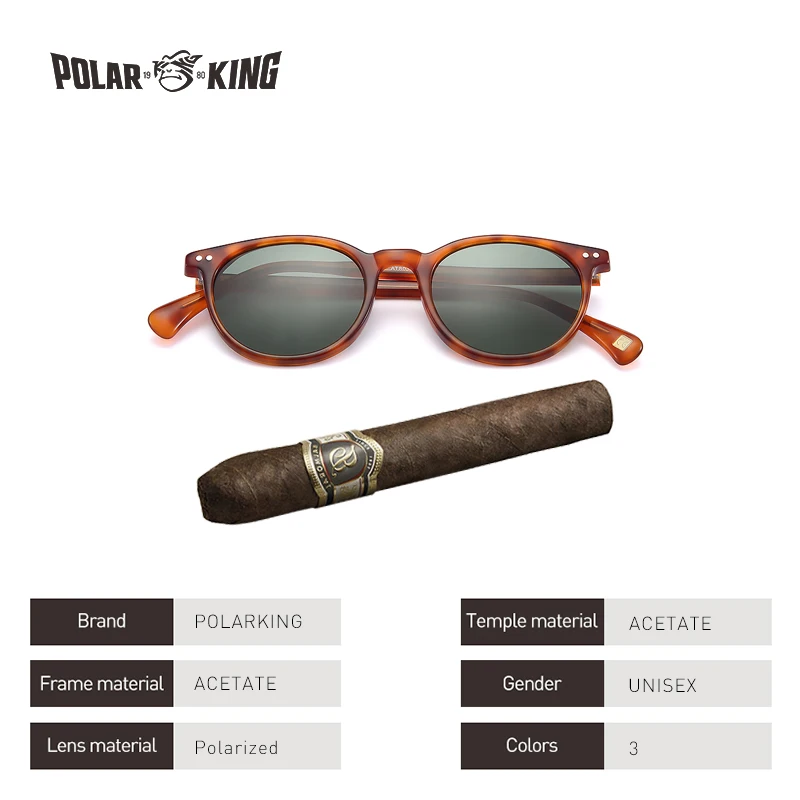 POLARKING Марка Мода Поляризованные Путешествия Женщины Мужчины Солнцезащитные Очки
