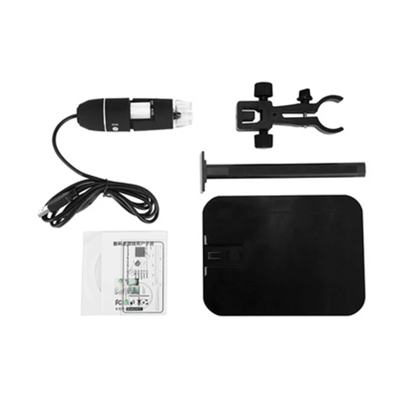 Портативный USB цифровой микроскоп 1000X 8 LED 2MP эндоскоп Лупа камера HD CMOS сенсор +