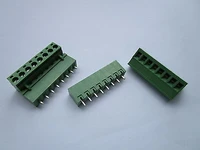 12pcs 5 08mm close straight 8 pin screw terminal block connector pluggable type