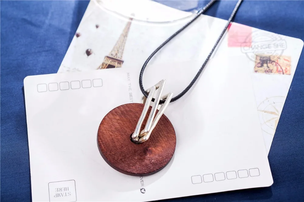Round Wooden Pendant Woman Jewelry Vintage statement necklaces& pendants Wholesale Long Women Necklace relogio choker colar