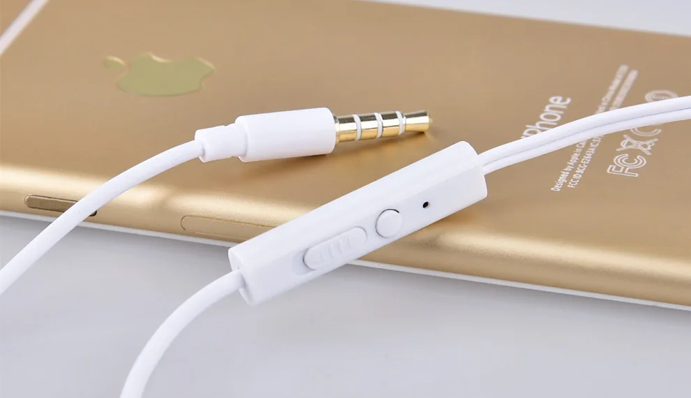 3.5mm Headset with Microphone for Wiko Getaway Bass Stereo Subwoofer Earphone HTC Status | Мобильные телефоны и