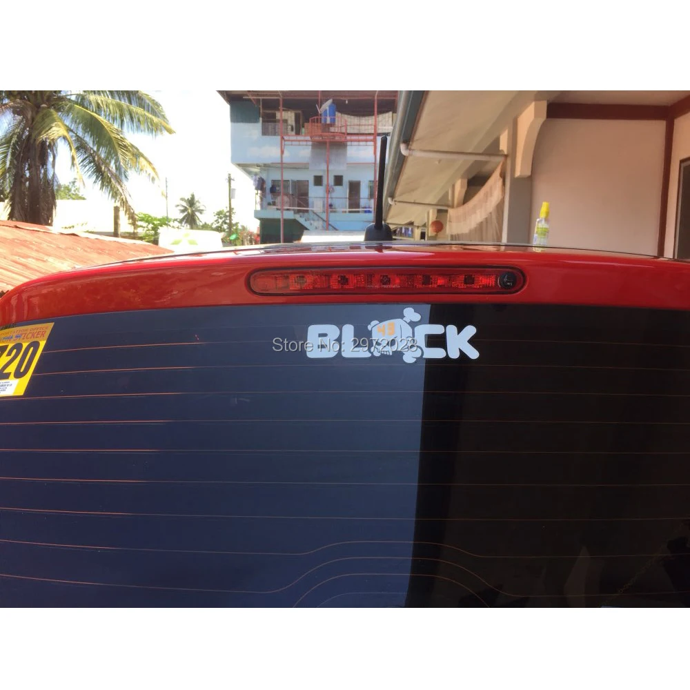 Автомобильный стиль, новая мода, украшение автомобиля, аксессуар Ken Block 43, креативная Светоотражающая наклейка на машину, НАКЛЕЙКА НА ВЕСЬ кузов