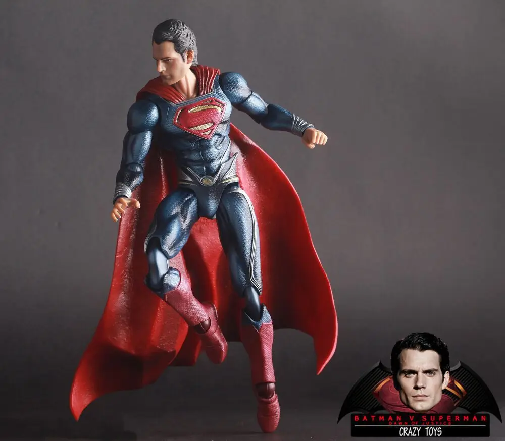 Сумасшедшие игрушки DC Justice League 12 &quot25 см Супермен Супер Герой ПВХ фигурка