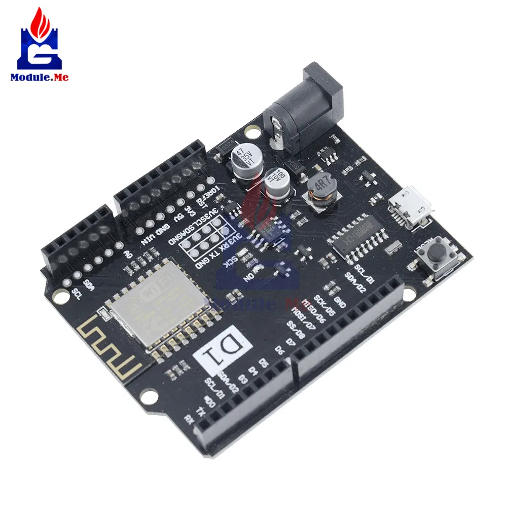 Модуль Wi-Fi WeMos D1 R2 на основе беспроводного расширения ESP8266 для платы разработки