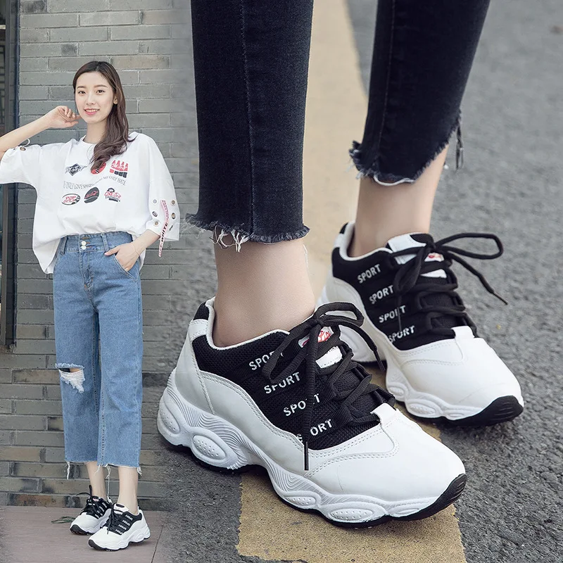 Кроссовки из сетчатого материала для женщин 2019 Год Тренажеры Tenis Masculino Adulto Zapatillas mujer Deportiva - обувь для бега и спортивных прогулок.