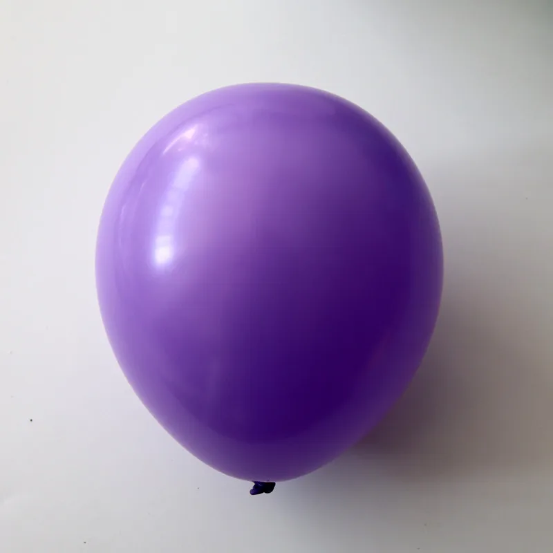 purple 200 шт, утолщенные стандартные цвета, Круглый латексный шар на день рождения, свадебное украшение, воздушный шар в форме сердца, градация, 5 дюймов, круглый воздушный шар - Цвет: purple