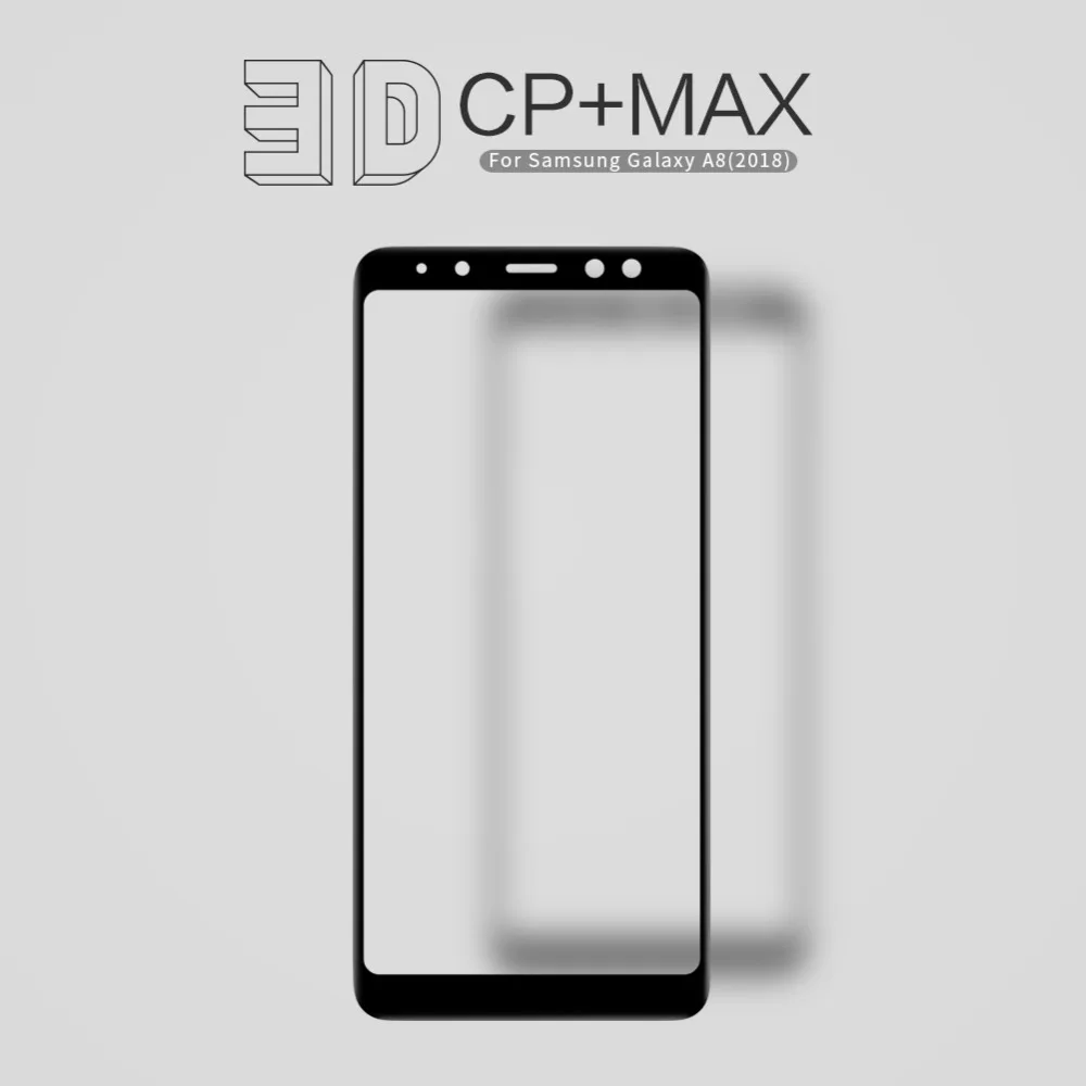 Закаленное Стекло для samsung Galaxy A8 2018 plus 9 H Защитная пленка ясно 3D краю кривой полный