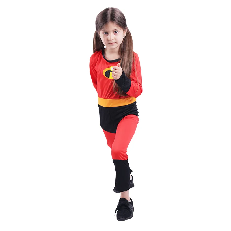 Костюм для девочек Mr. Incredible 2 фиолетовый роскошный женский костюм Хэллоуина
