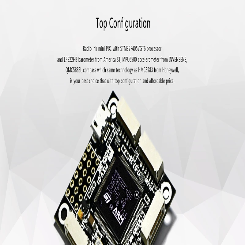 2 шт. новейшая модель Radiolink MINI PIX Базовая конфигурация без GPS Аксессуары для