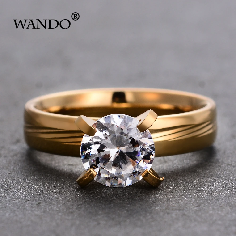 Сережки с цирконом WANDO неоксидные кольца из циркония для женщин и | Украшения