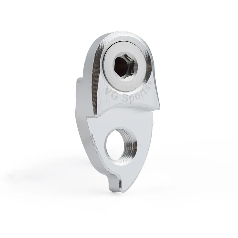 silver Велосипедный удлиняющий хвостовой крючок MTB 40T 42T 46T 50T для горного свободного колеса, Расширенный преобразователь для заднего набора 32T 36 T, маховик для шоссейного велосипеда 11,7g - Цвет: silver