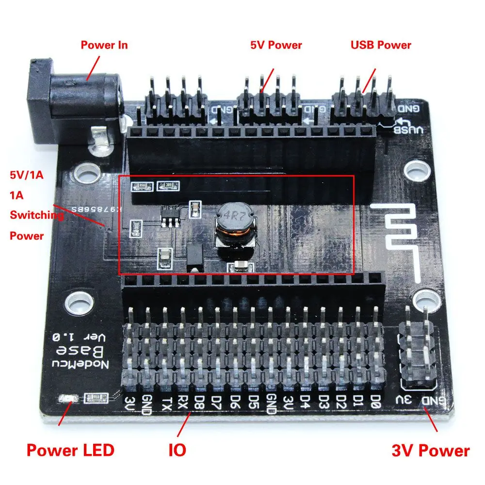 Набор для разработки 4 м вспышки NodeMcu 340G Lua wifi сетевой макетной платы ESP8266 + опорная